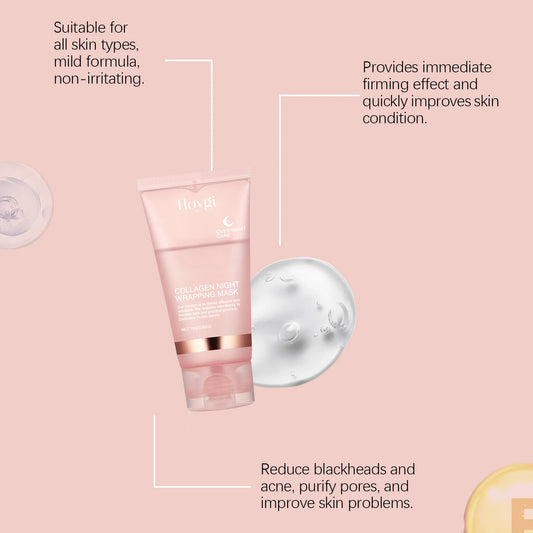 Masque Peel-off au Collagène – Hydratant, Raffermissant & Éclat du Teint