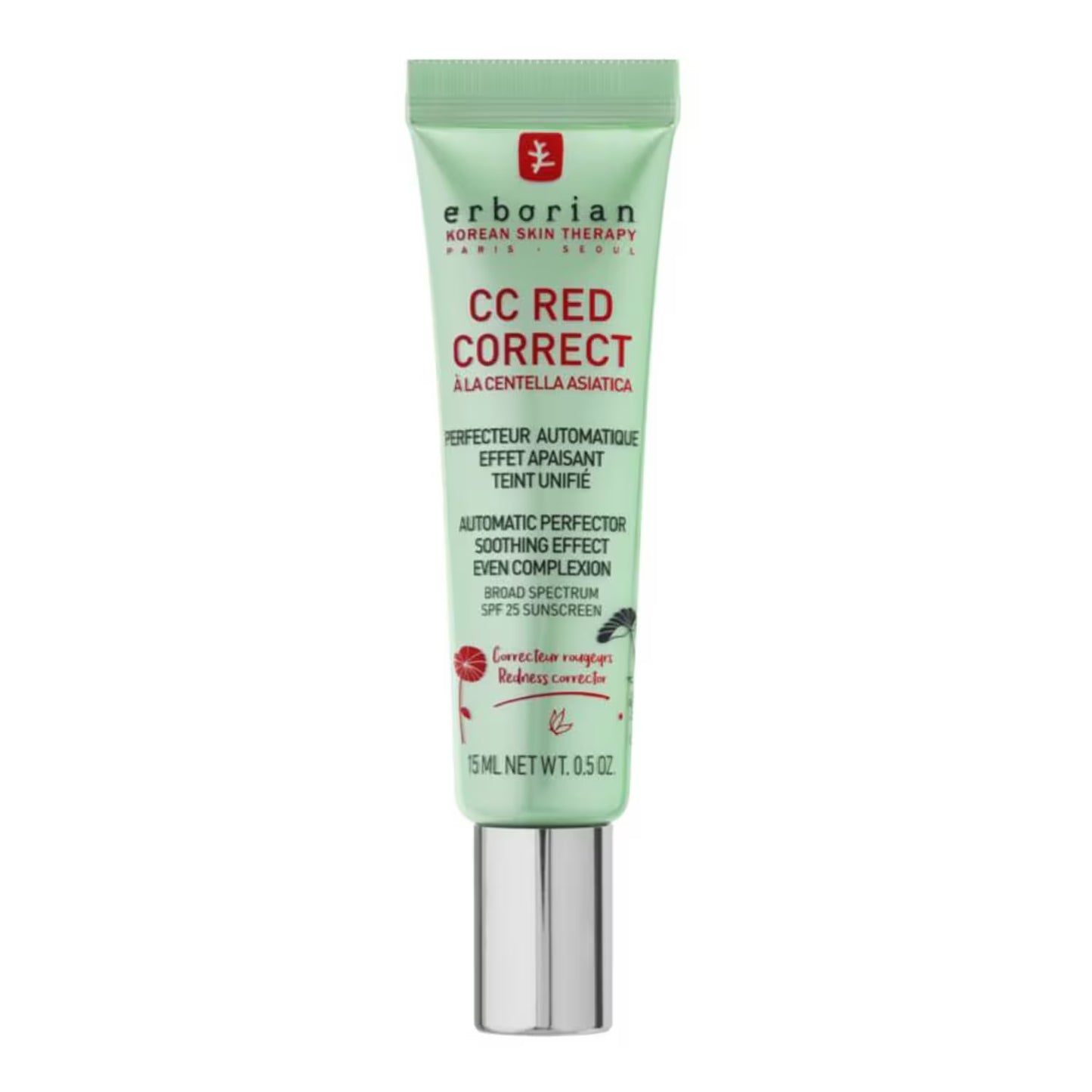 Erborian – CC Crème Teint Correcteur Hydratant | Fini Naturel & Lumineux
